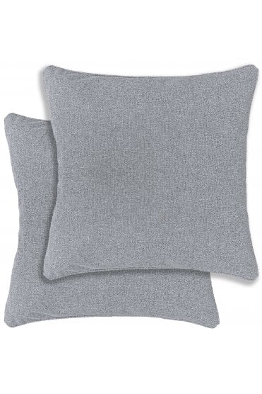 Austin/Dallas Textured Pair of Cushion Covers - 43x43cm - Cases Only