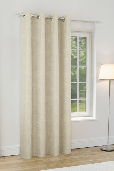 Knightsbridge Chenille Blackout Single Door Curtain