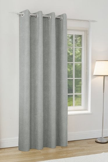 Knightsbridge Chenille Blackout Single Door Curtain