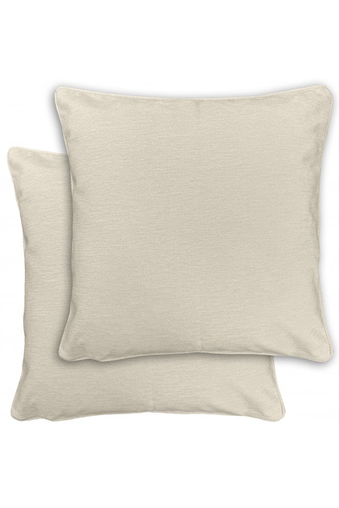 Enhanced Living Knightsbridge Textured Chenille Pair of Cushion Covers - 43x43cm - Cases Only