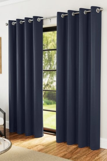 Nightfall Supersoft Thermal Room Darkening Readymade Curtain