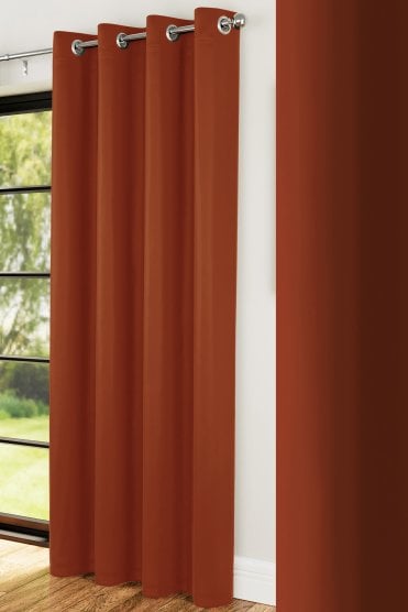 Nightfall Supersoft Thermal Room Darkening Single Door Curtain
