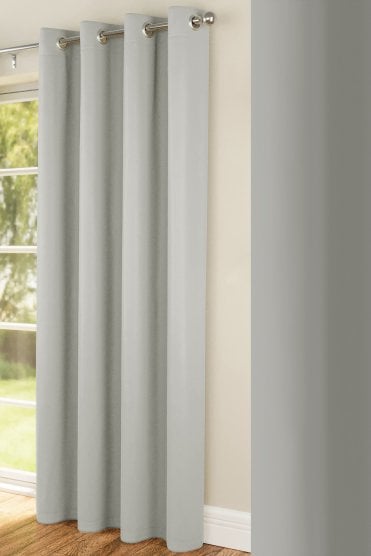 Nightfall Supersoft Thermal Room Darkening Single Door Curtain