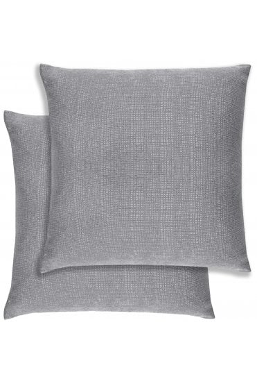 Pair of Matrix Textured Cushion Covers - 43x43cm - Cases Only