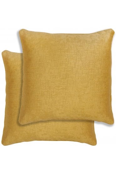 Pair of Vogue Textured Cushion Covers - 43x43cm - Cases Only