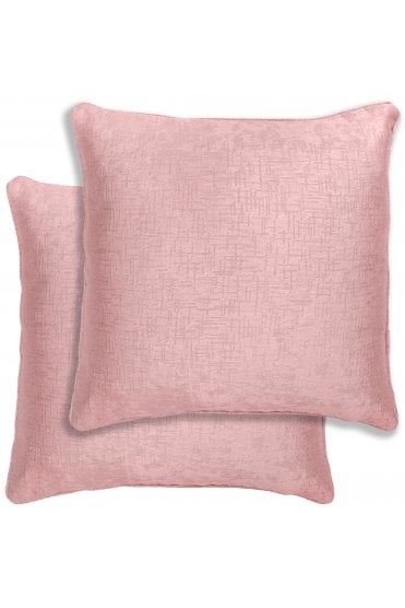 Pair of Vogue Textured Cushion Covers - 43x43cm - Cases Only
