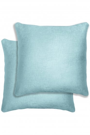 Pair of Vogue Textured Cushion Covers - 43x43cm - Cases Only