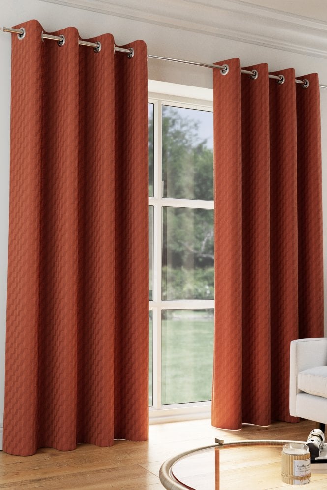 Enhanced Living Tokyo Soft Velvet Room Darkening Eyelet Curtains (Pair)