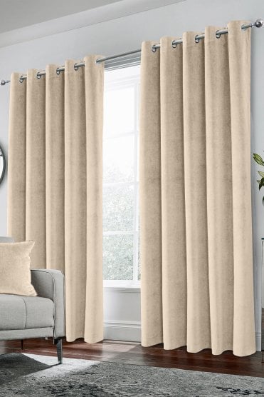 Hampton Blackout Velvet Readymade Curtain