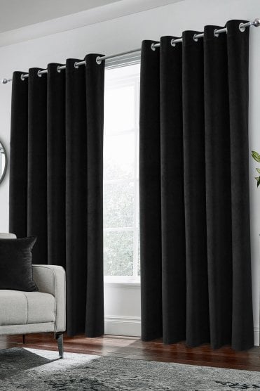Hampton Blackout Velvet Readymade Curtain
