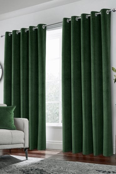 Hampton Blackout Velvet Readymade Curtain
