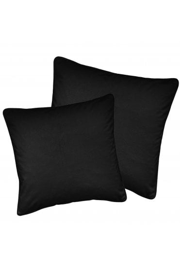 Pair of Soft Velvet Cushion Covers - Cases Only