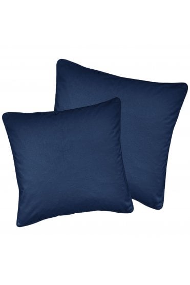 Pair of Soft Velvet Cushion Covers - Cases Only