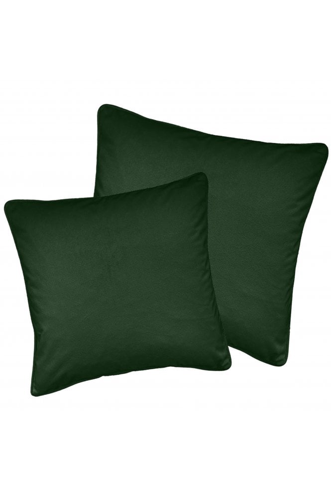 Luxury Enhanced Living Pair of Soft Velvet Cushion Covers - Cases Only