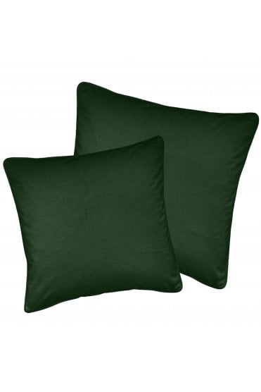 Pair of Soft Velvet Cushion Covers - Cases Only
