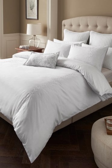 Alice Embroidery Duvet Cover and Pillowcase Set
