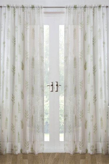 Bracken Voile Panel (Pair)