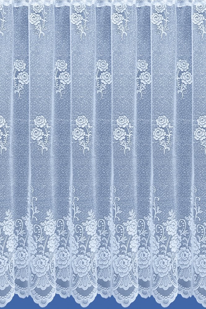 Tyrone Textiles Chicago Floral Lace Net Cut Panel