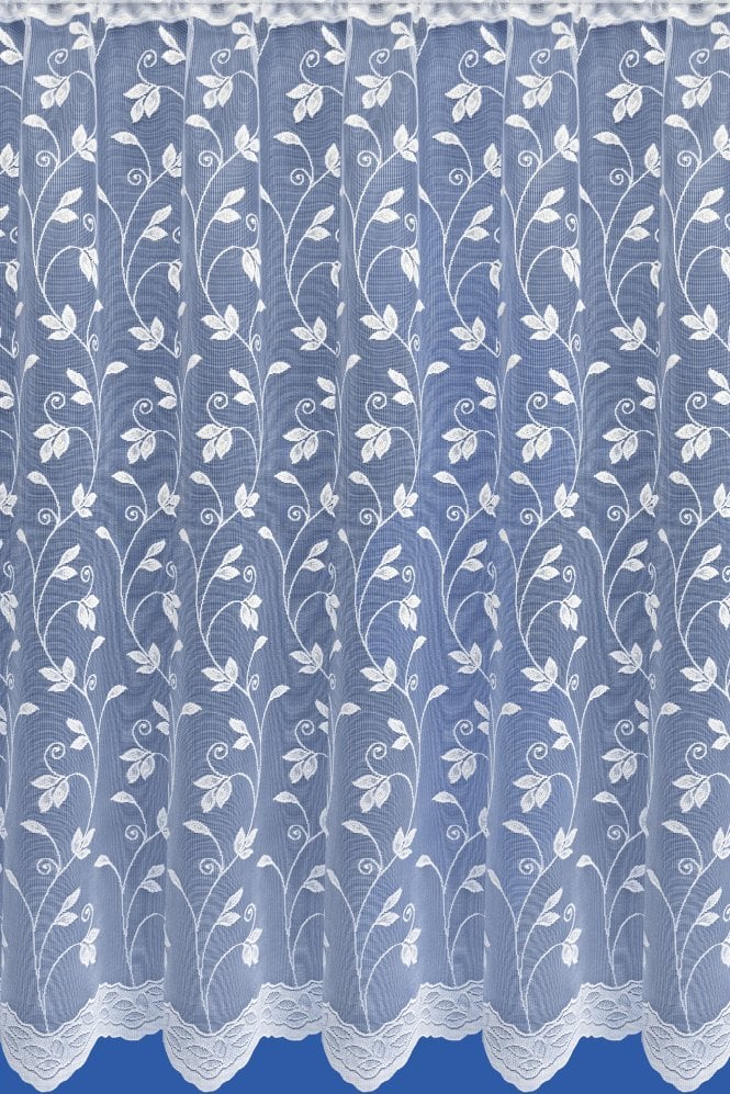 Tyrone Textiles Corsica Trailing Leaf Net Cut Panel
